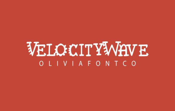 Velocitywave Font - Featured Image
