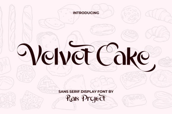 Velvet Cake Font - Featured Image