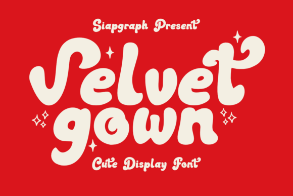 Velvet Gown Font - Featured Image