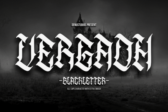 Vergaoh Font - Featured Image