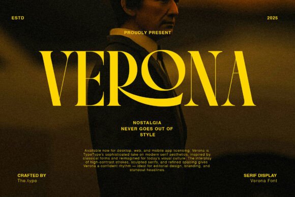 Verona Font - Featured Image