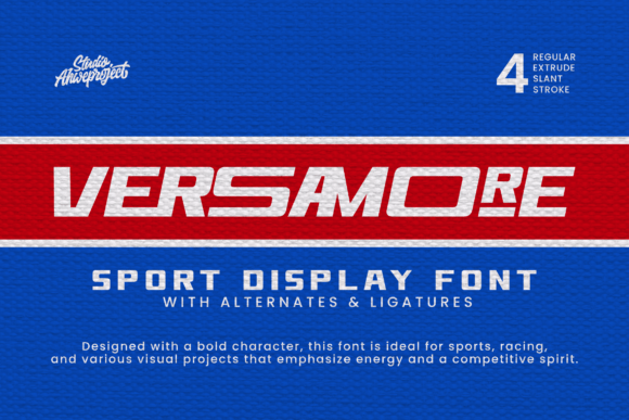 Versamore Font - Featured Image