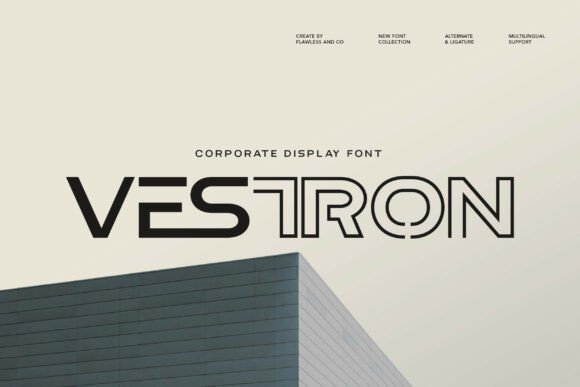 Vestron Font - Featured Image