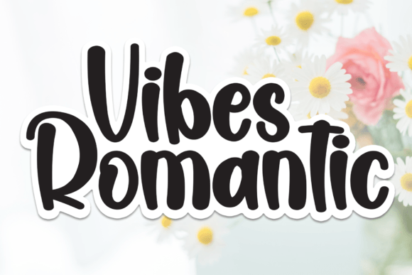 Vibes Romantic Font - Featured Image