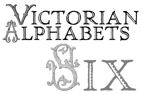 Victorian Alphabets Six Font - Featured Image