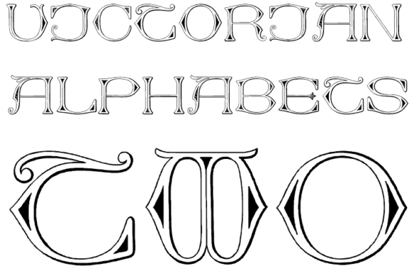 Victorian Alphabets Two Font - Featured Image