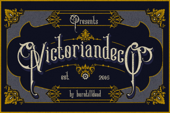 Victoriandeco Font - Featured Image