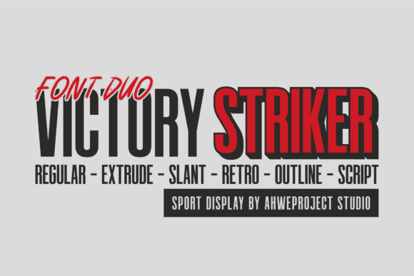 Victory Striker Font - Featured Image