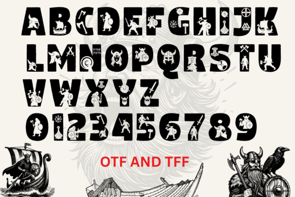 Viking Ship Font - Featured Image