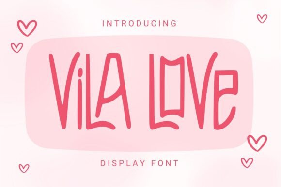 Vila Love Font - Featured Image