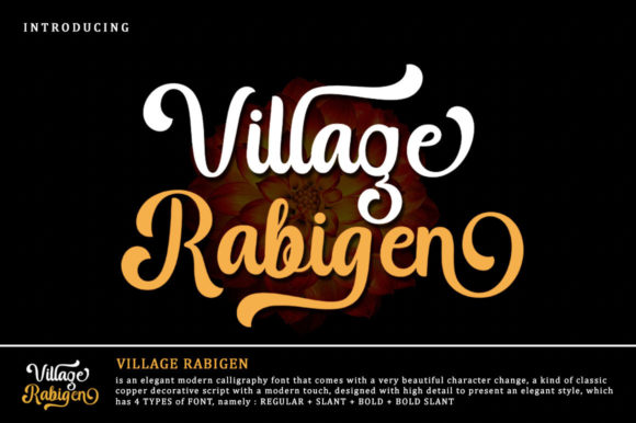 Village Rabigen Font - Featured Image