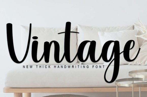 Vintage Font - Featured Image