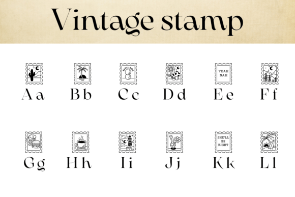 Vintage Stamp Font - Featured Image