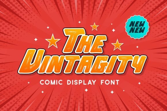 Vintagity Font - Featured Image
