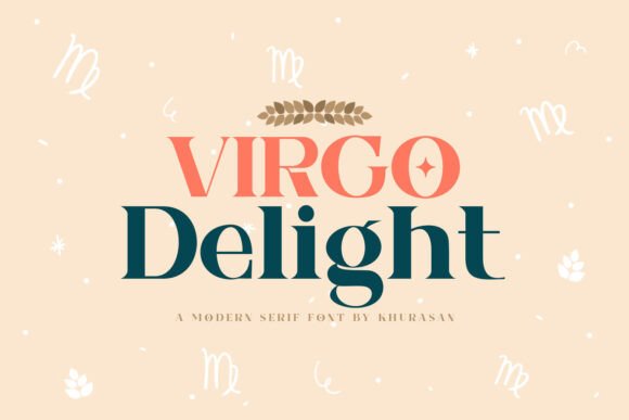 Virgo Delight Font - Featured Image