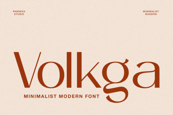 Volkga Font - Featured Image