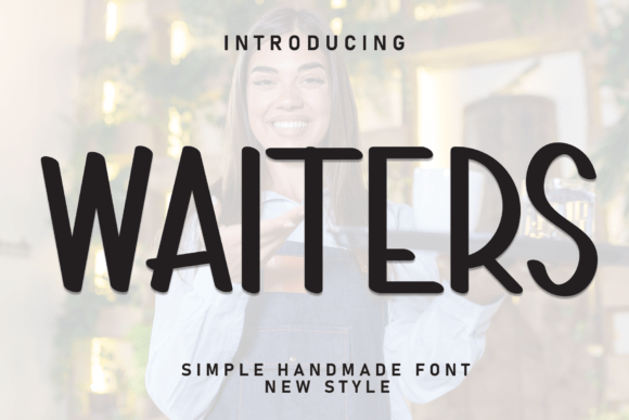 Waiters Font - Featured Image