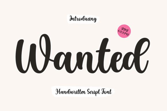 Wanted Font - Featured Image