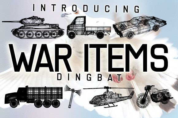 War Items Font - Featured Image
