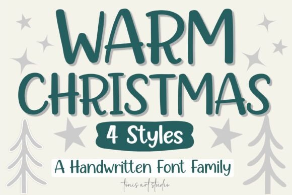 Warm Christmas Font - Featured Image