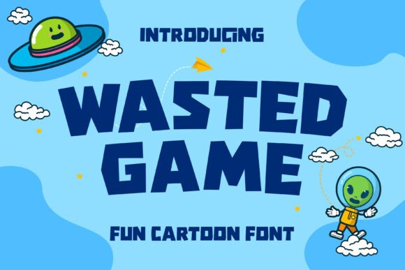 Wasted Game Font - Featured Image
