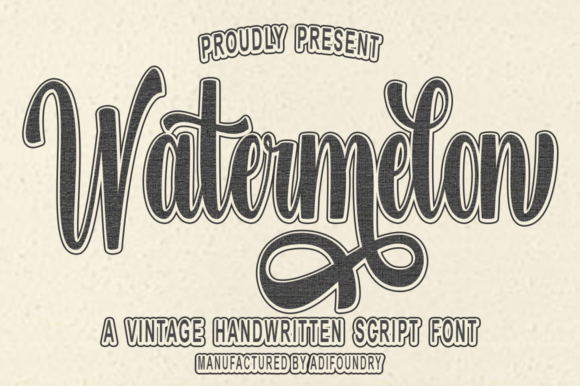 Watermelon Font - Featured Image