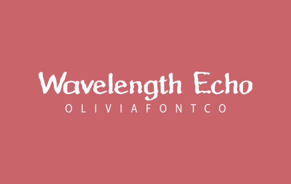 Wavelength Echo Font - Featured Image