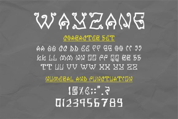 Wayzang Font - Featured Image
