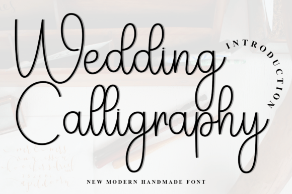 Wedding Calligraphy Font - Featured Image