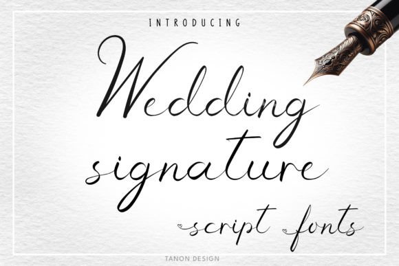 Wedding Signature Font - Featured Image