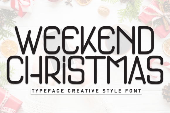 Weekend Christmas Font - Featured Image