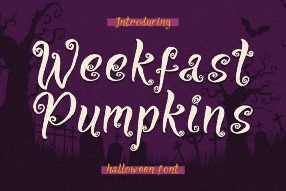 Weekfast Pumpkins Font - Featured Image