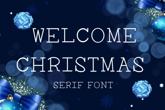 Welcome Christmas Font - Featured Image