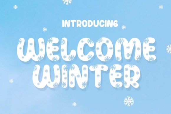 Welcome Winter Font - Featured Image