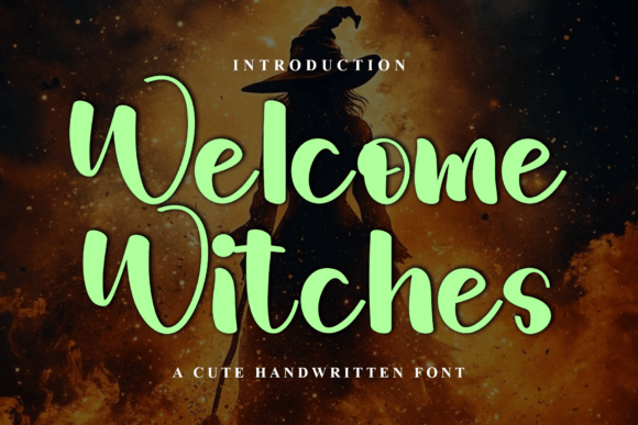 Welcome Witches Font - Featured Image