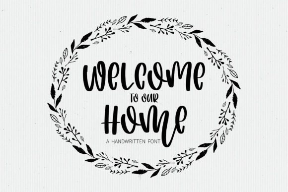 Welcome to Our Home Font - Featured Image