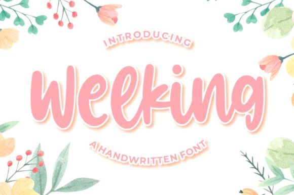 Welking Font - Featured Image