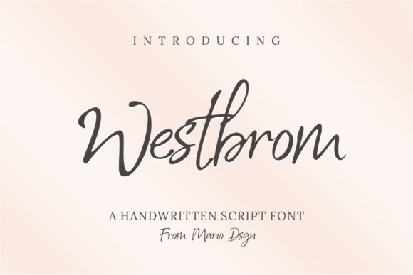 Westbrom Font - Featured Image