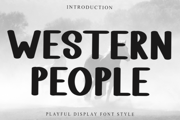 Western People Font - Featured Image