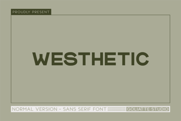Westhetic Font - Featured Image