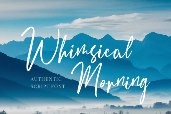 Whimsical Morning Font - Featured Image