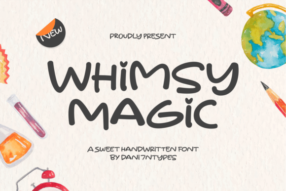 Whimsy Magic Font - Featured Image
