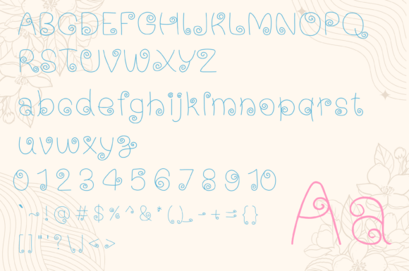 Whimsy Spiral Font - Featured Image
