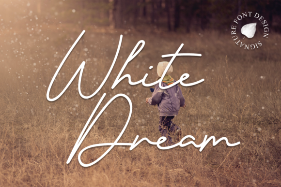 White Dream Font - Featured Image