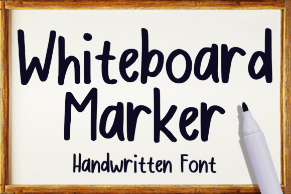 Whiteboard Marker Font - Featured Image