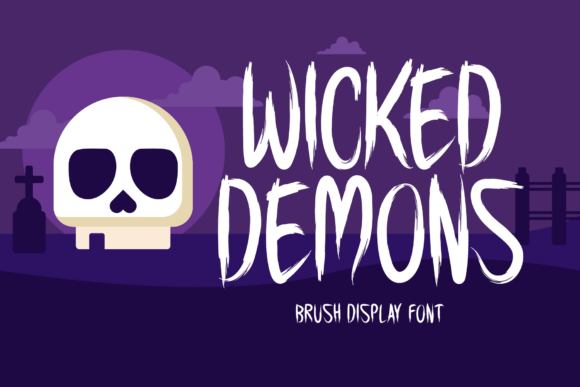 Wicked Demons Font - Featured Image
