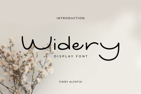 Widery Font - Featured Image