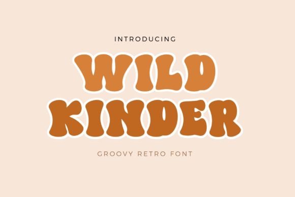 Wild Kinder Font - Featured Image