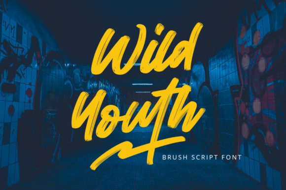 Wild Youth Font - Featured Image
