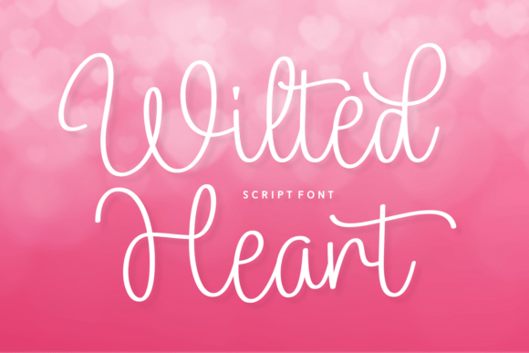 Wilted Heart Font - Featured Image